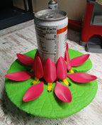 Lily Pad Cupholder - Pool Can Holder with Self Adjusting petals