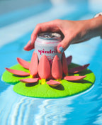 Lily Pad Cupholder - Pool Can Holder with Self Adjusting petals