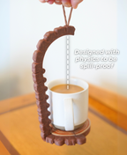 SpruceGrip™ Spill-Proof Coffee Coaster & Mug Carrier