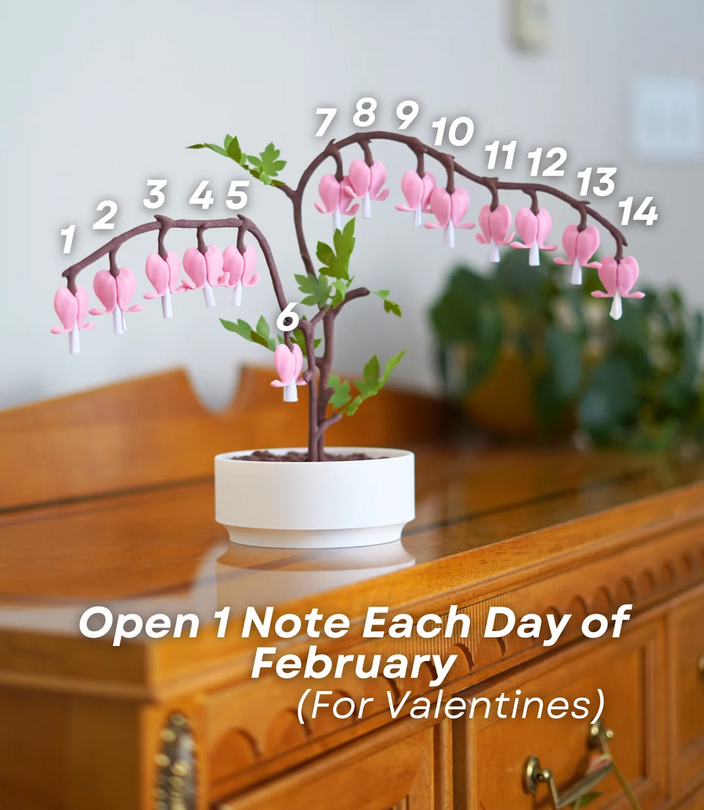 HeartBloom™ Love Notes & Jewelry Keepsake