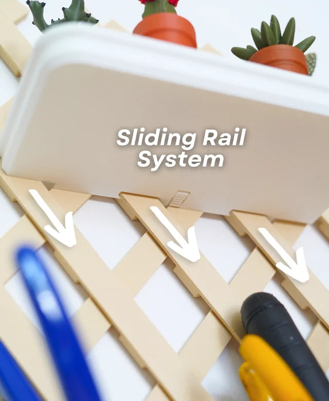 Trellis Storage System - Base Bundle | Pegboard Alternative