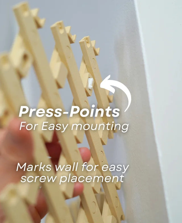 Trellis Storage System - Base Bundle | Pegboard Alternative