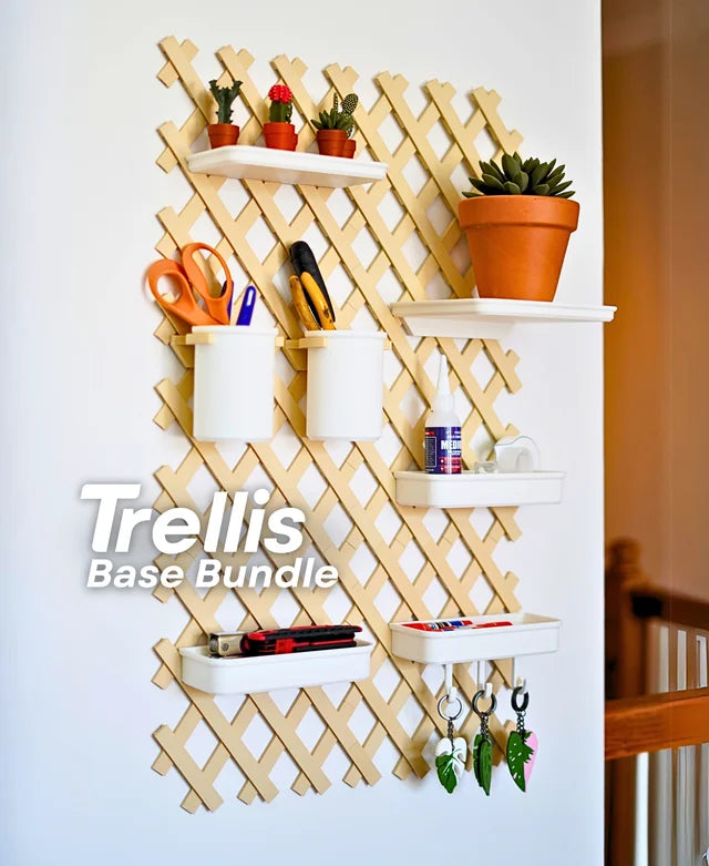 TrellisForm™ Modular Wall Storage System – Base Bundle