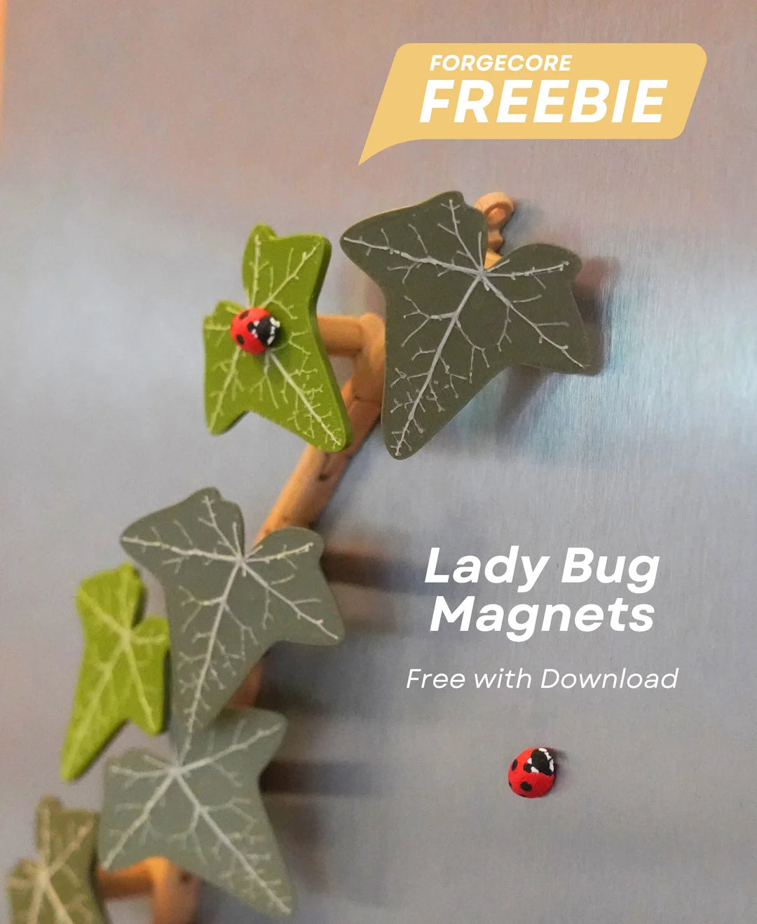 IvyFlow™ Magnetic Vine Fridge Organizer