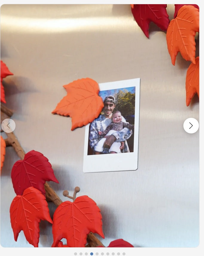 Boston Ivy - Fridge magnet note keeper