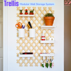 TrellisForm™ Modular Wall Storage System – Base Bundle